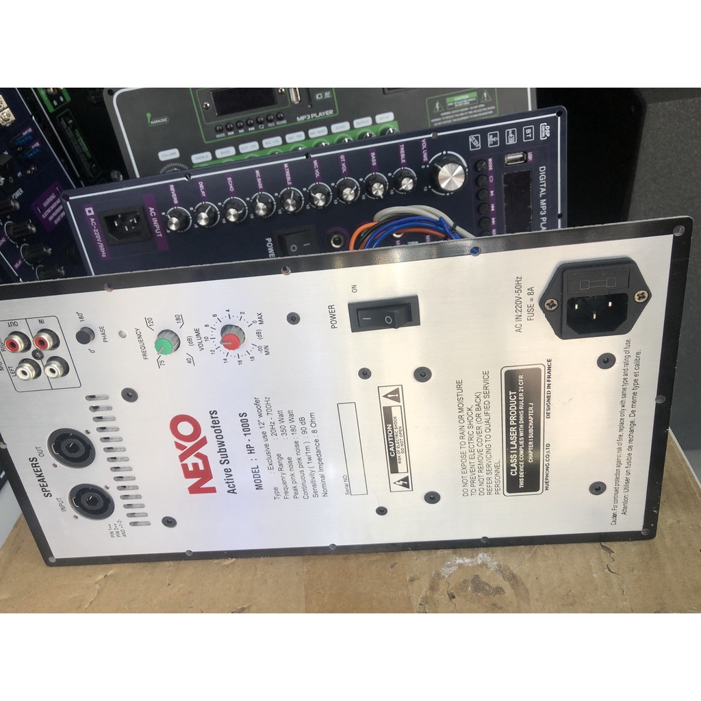 Mạch loa Sup điện NEXO HP-1000S chạy 4 sò nguồn xuyến 600w