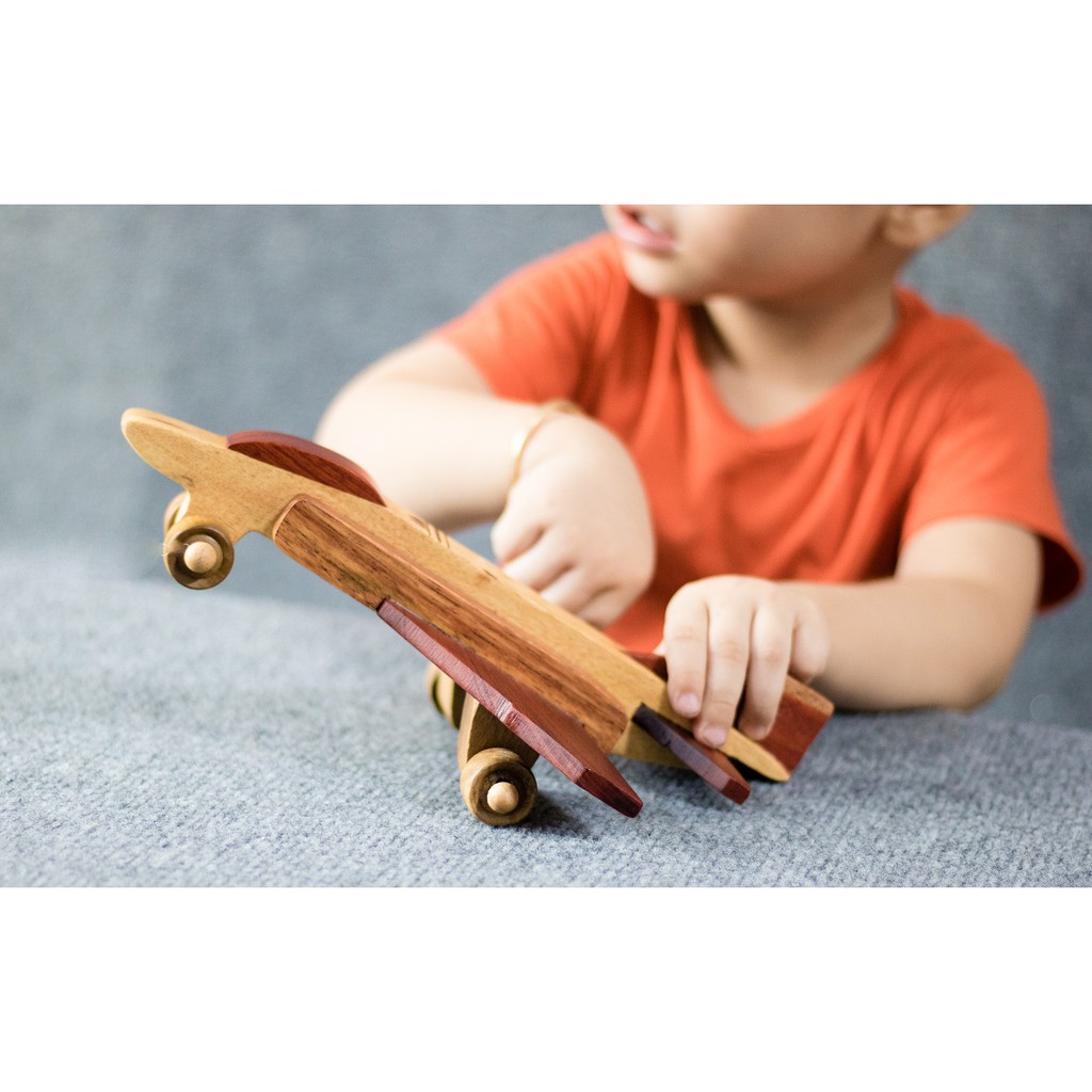 Máy Bay Chiến Đấu - Wooden Toys | Gemoni