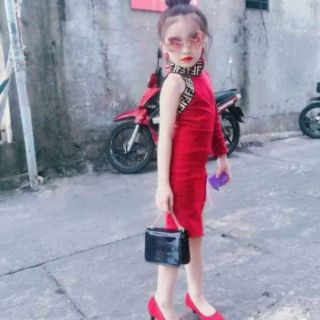 Đầm body bé gái ( ảnh thật)