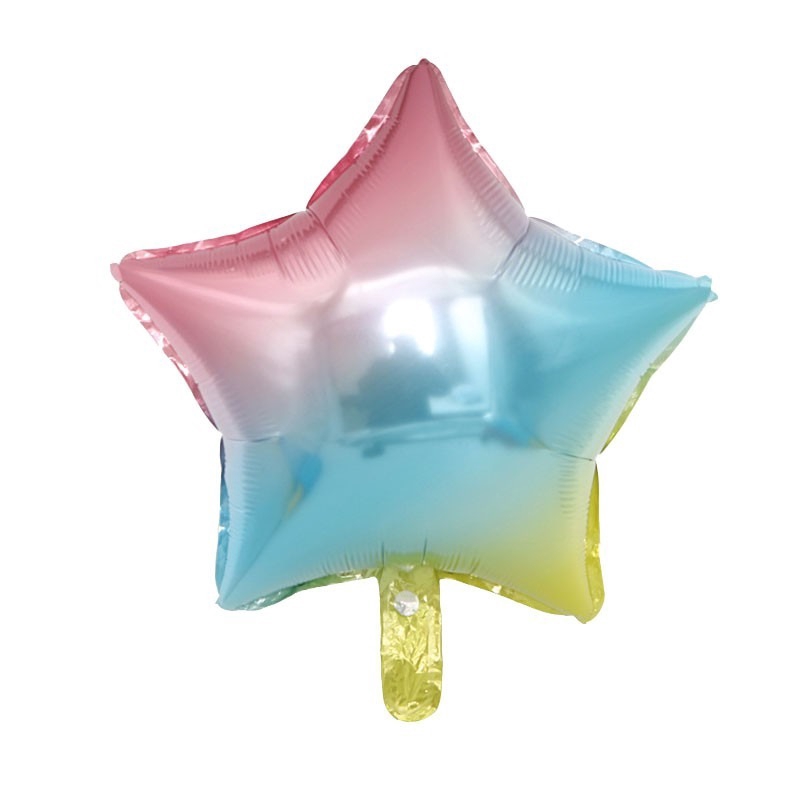 1 Bong Bóng Lõi Nhôm Hình Ngôi Sao Kích Thước 18 Inch Dùng Trang Trí Tiệc Sinh Nhật
