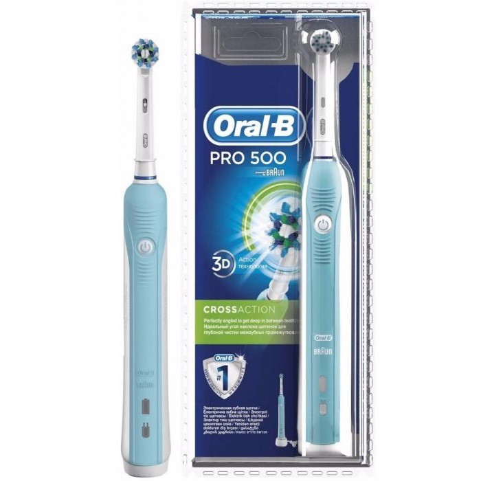 Bàn chải đánh răng điện Oral-B pro 500 CrossAction