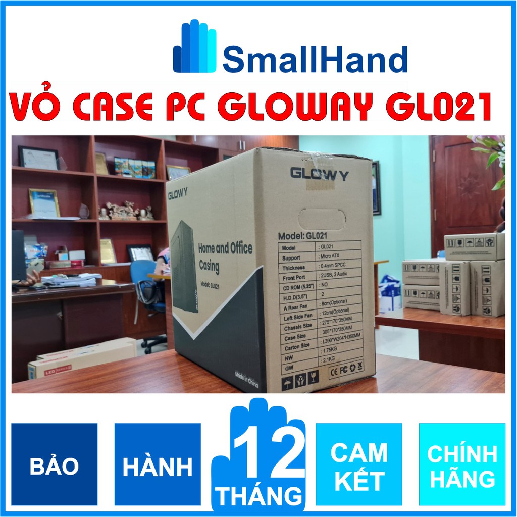 Vỏ case cho PC Gloway GL021 ( Micro-ATX )– Hàng Chính Hãng – Bảo hành 1 năm
