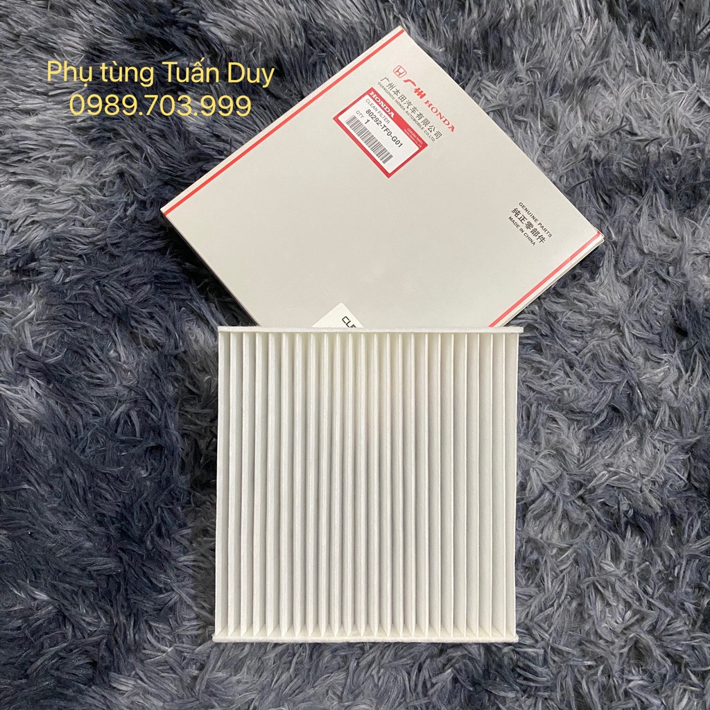 Lọc gió điều hòa, lọc gió máy lạnh xe Honda City (2013-2021), Brio (Mã: 80292TF0G01/80292TGLE01)