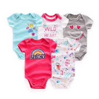 Combo 5 bộ bodysuit bé trai và gái ( hình ngẫu nhiên )