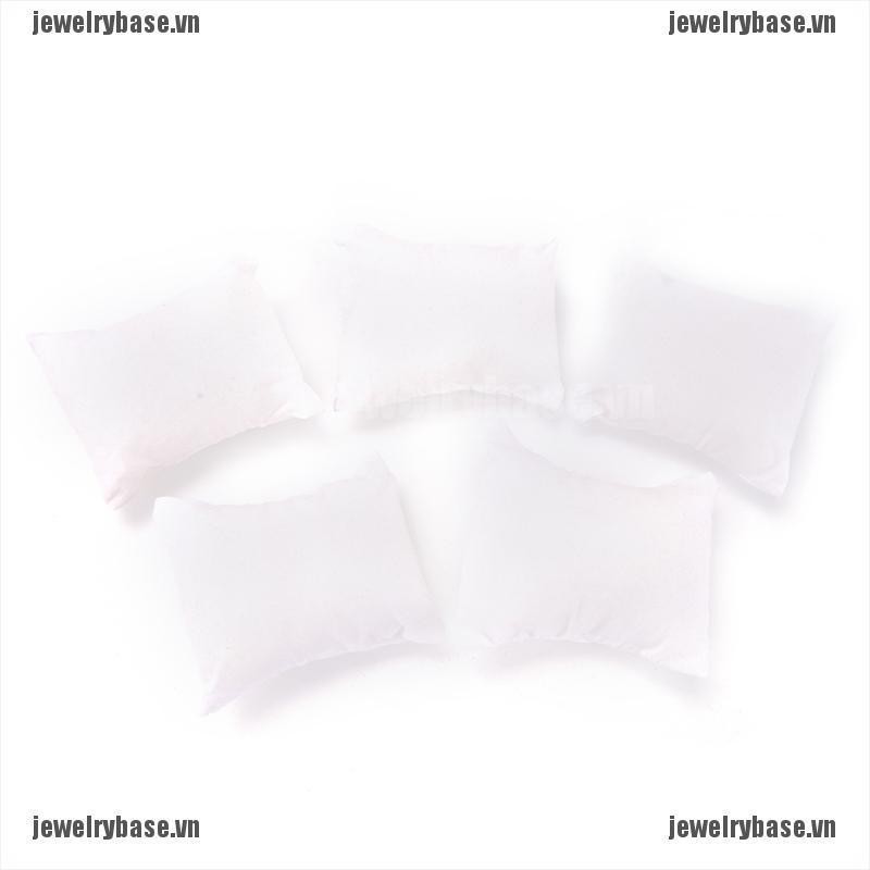 [Base] 5pcs Watch Bracelet Jewelry Display Pillow Cushion Holder Organizer Showcase [VN]