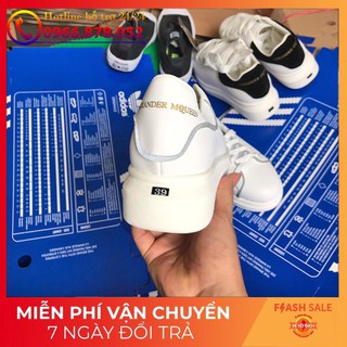 Giày thể thao Mc Queen trắng phản quang 2019