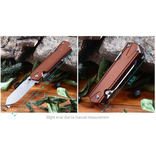 Sanrenmu 7117 Đa Chức Năng Bỏ Túi EDC Gấp Gọn Với Cưa Gỗ Dao Cắt Dây Đai Dụng Cụ Phá Kính Cắm Trại