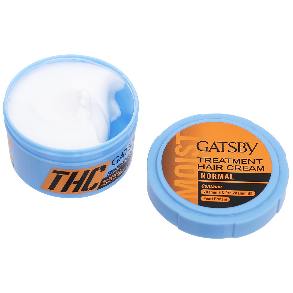 Kem Vuốt & Dưỡng Tóc Phục Hồi Hư Tổn GATSBY Treatment Hair Cream (125g) 0803786