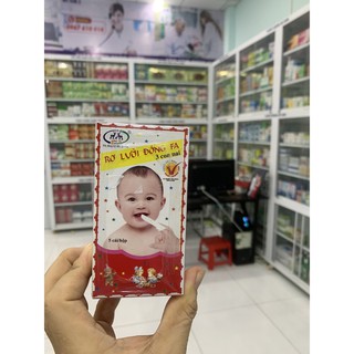 Gạc rơ lưỡi Đông Pha (10 hộp, 1 hộp 5 cái)