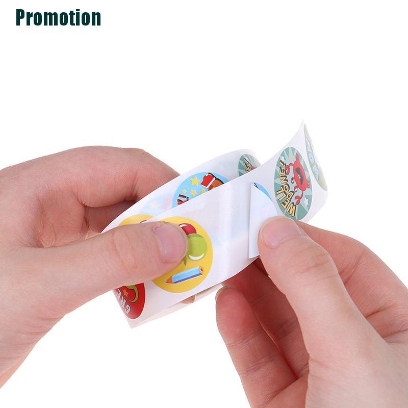 Cuộn 500 miếng dán hình động vật dễ thương dành cho trang trí
