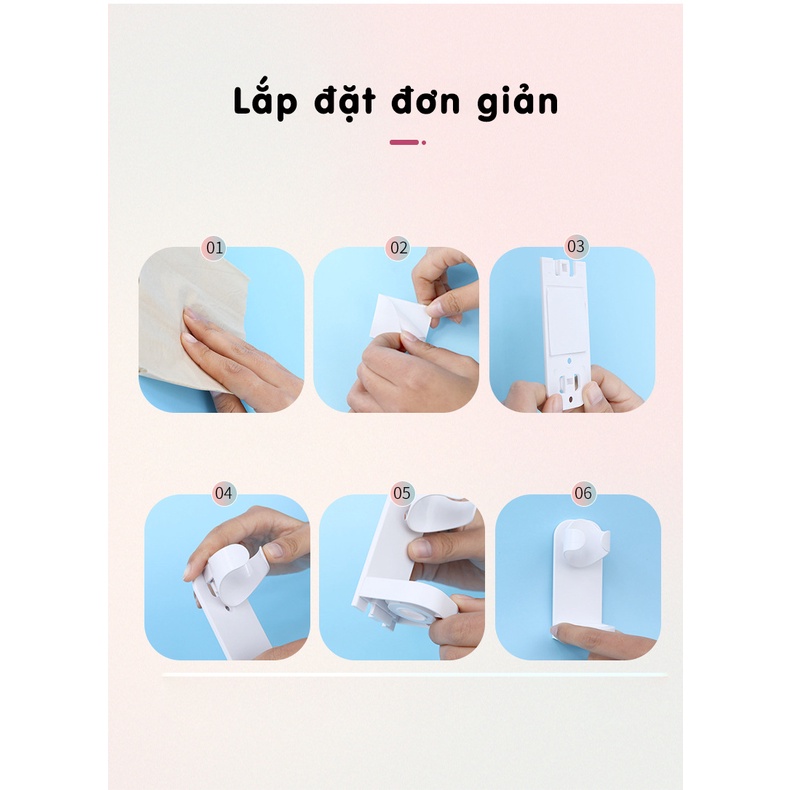 Gía treo bàn chải đánh răng điện Oral-B Philips Sonicare, giá treo bàn chải đánh răng bằng nhựa Abs