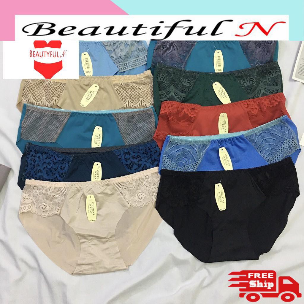 Quần lót nữ Phối Ren Mềm nhẹ nhàng sexy | BigBuy360 - bigbuy360.vn