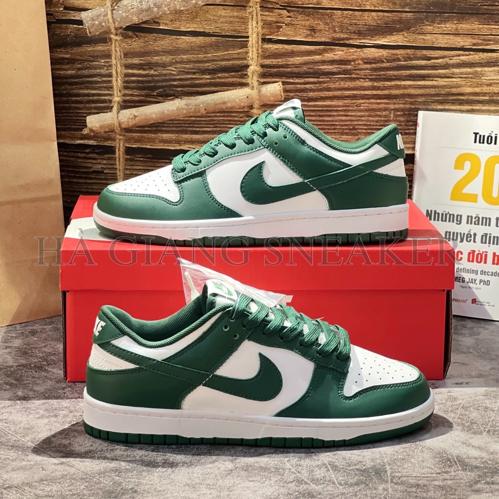 Giày Thể Thao Sneaker SB Dunkk Low Team Green/SB Xanh Rêu Hàng S.C
