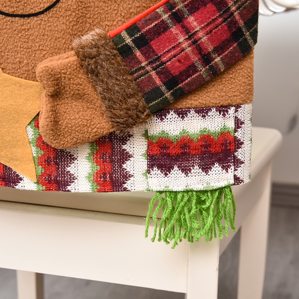 Bọc lưng ghế trang trí theo chủ đề Giáng sinh nhiều hình tùy chọn