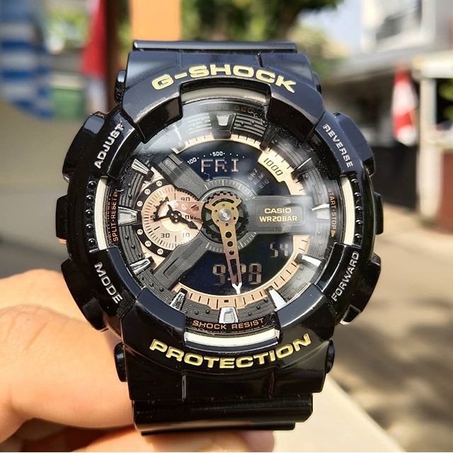 Đồng hồ nam G-shock Ga110 thể thao Kim điện tử full box, Chống nước, chống va đập, nam tính mạnh mẽ 3 màu lựa chọn, 42mm