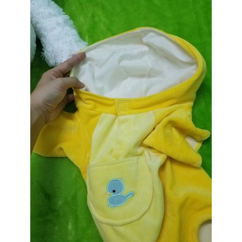 Gấu bông vịt Donal 65cm mặc áo cởi đc