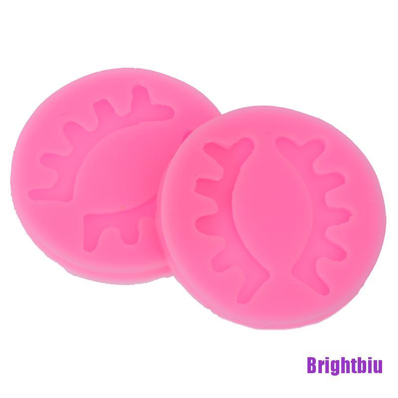 Khuôn Silicone Tạo Hình Lông Mày Trang Trí Bánh