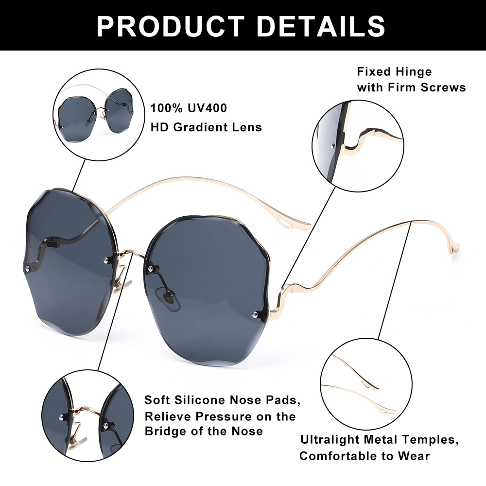 Kính Mát Thời Trang Nam Nữ Uv400 2021 | BigBuy360 - bigbuy360.vn