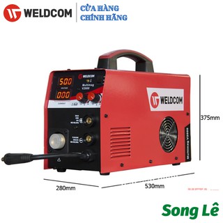 Máy hàn Mig không dùng khí Weldcom V2000 (hàng chính hãng)