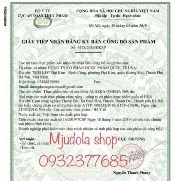 Viên dầu cá Omega369 Alaska Coenzym Q10 (lọ 100 viên) | BigBuy360 - bigbuy360.vn