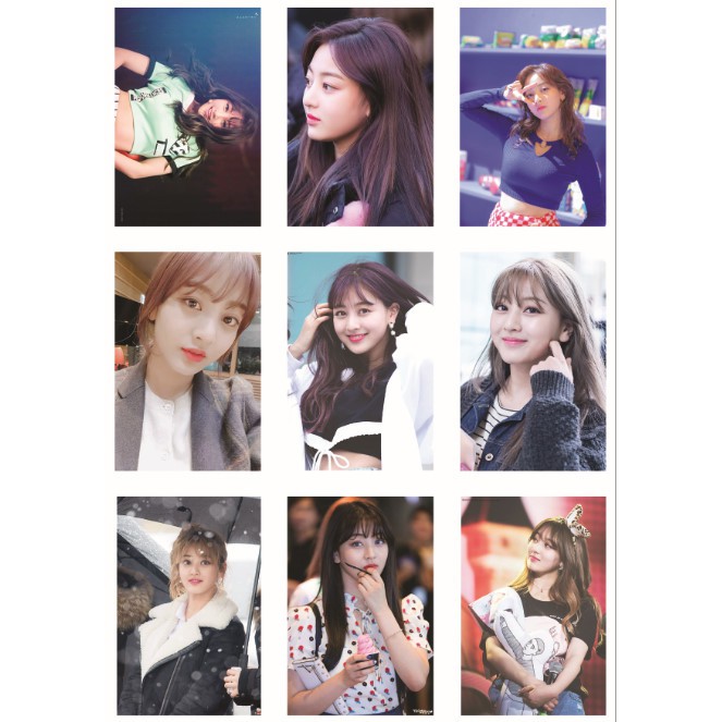 Lomo card ảnh thành viên TWICE - JIHYO full 54 ảnh
