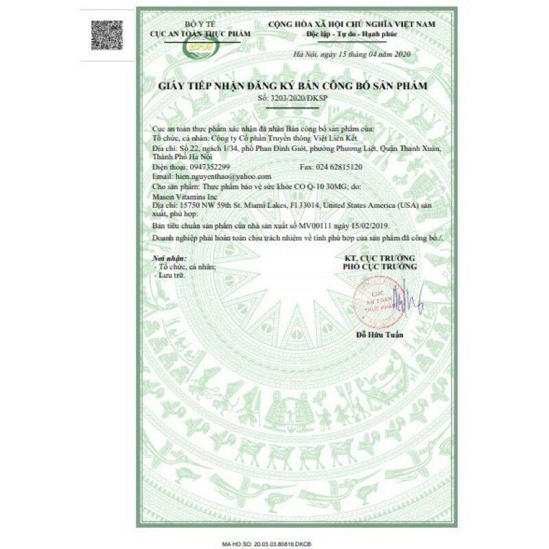 Fersen Plus Mẫu mới - Hỗ trợ sinh sản Nam giới - NT Nga Mỹ