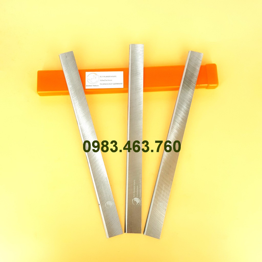 LƯỠI DAO BÀO LIÊN HỢP RHINO HỢP KIM CAO CẤP 310MM * 25 * 3