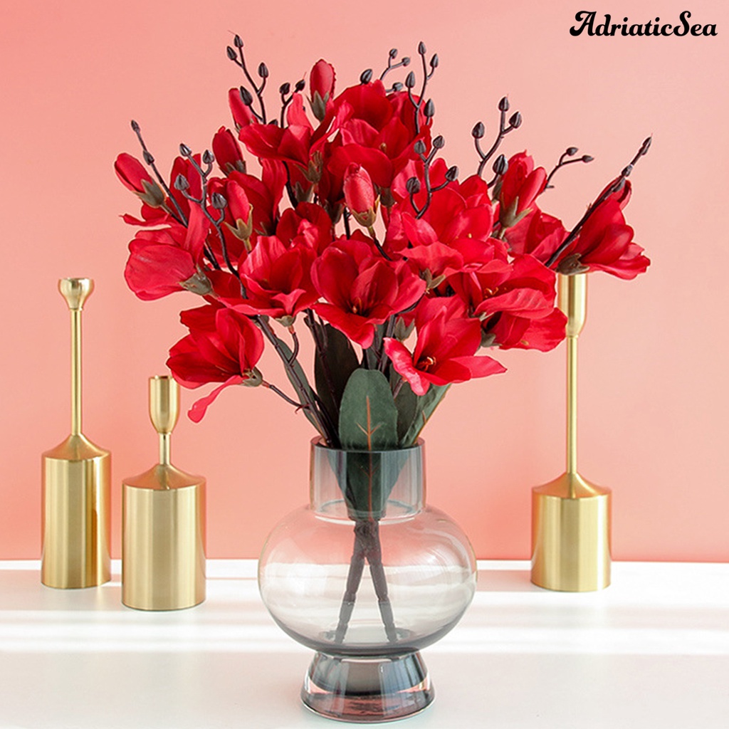 1 Bó Hoa Giả Để Bàn Trang Trí Phòng Khách Sân Vườn