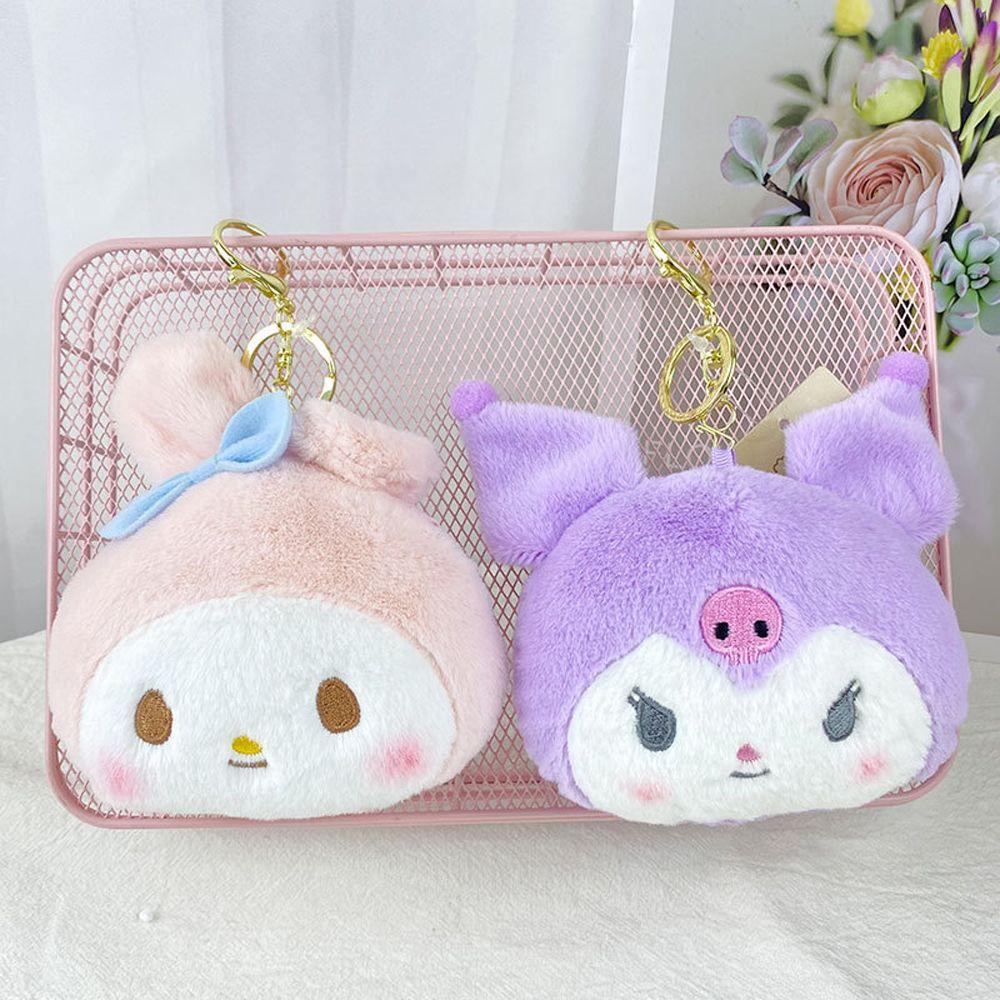 DARNELL Túi Đựng Tiền Xu Kuromi Kitty Nhồi Bông Dễ Thương