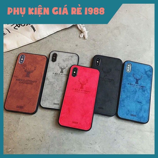 Ốp hình đầu Hươu đủ mã iPhone 5 —> PRO MAX