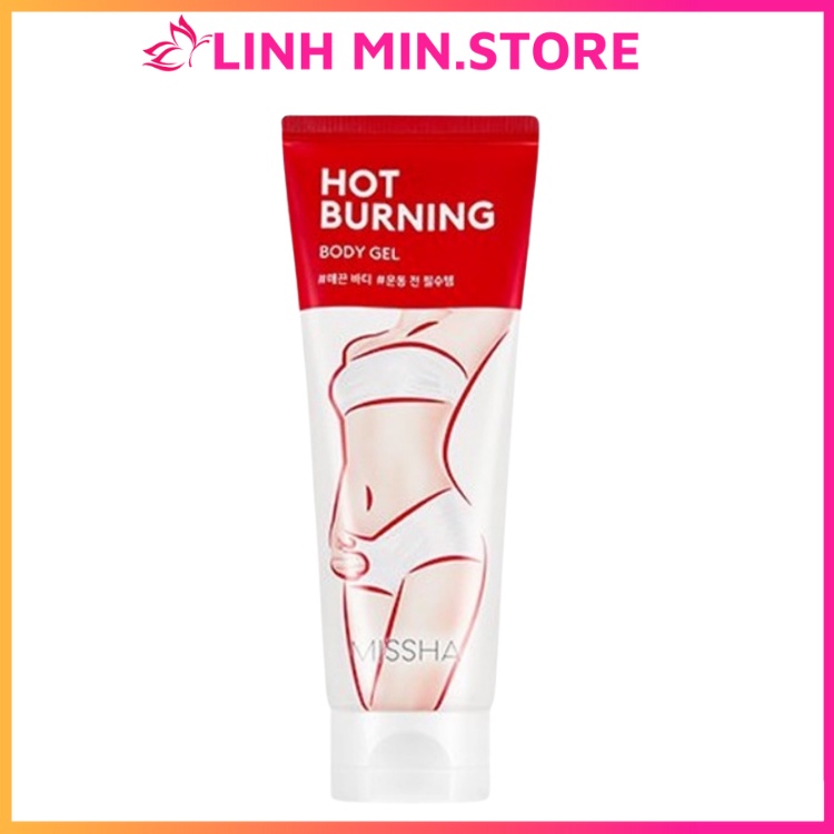 Kem Tan Mỡ Bụng Đùi Missha Hot Burning Perfect Body Gel Hàn Quốc - Gel Giảm Rạn Nứt Sau Sinh