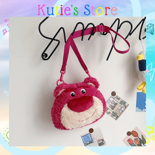 Túi đeo chéo Gấu LOTSO DISNEY [SẴN GIAO NGAY] vừa các dòng ĐT và ví tiền dễ thương đáng yêu năng động trẻ trung