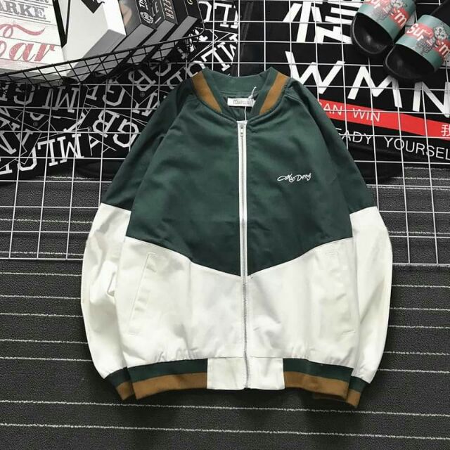 Áo khoác phối cổ bo dệt, kèm hình thật - hàng chuẩn chất lượng - DTP011 - Mua Ngay