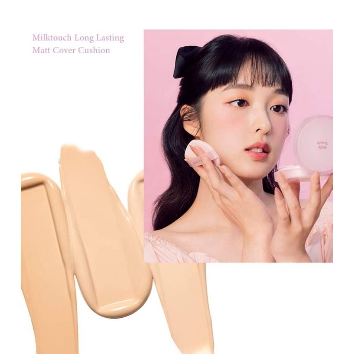 Phấn nước mới của Milk Touch Long Lasting Matt Cover Cushion 12g