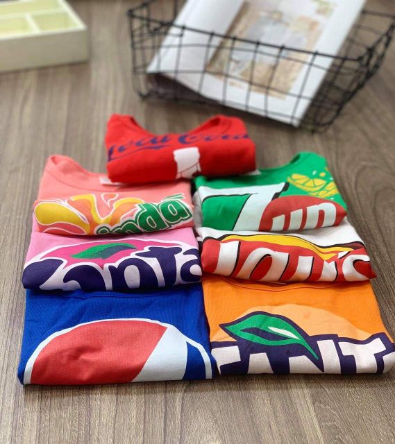 HOT TREND Bộ dài tay thun cotton 4 chiều hình nước ngọt siêu xinh cho bé gái từ 10 đến 23kg - Bộ dài bé gái