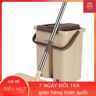 [HOT]   Cây Lau Nhà, Chổi Lau Nhà Tự Vắt Thông Minh Quay 360, Tặng Kèm Thùng Vắt, 2 Bông Lau Nhà