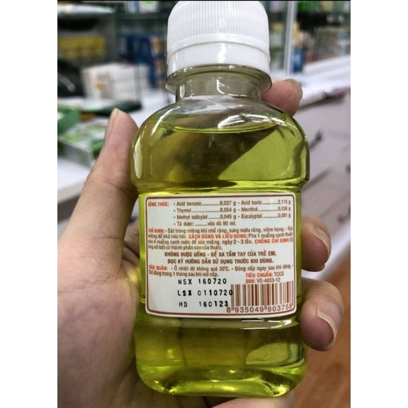 Dung dịch súc miệng Orafar 90ml – Giúp răng lợi khỏe mạnh, ngừa sâu răng, hôi miệng, viêm chân răng