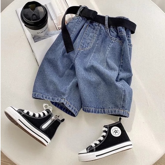 Quần short denim BXPB thời trang hè cho bé trai 3-15 tuổi