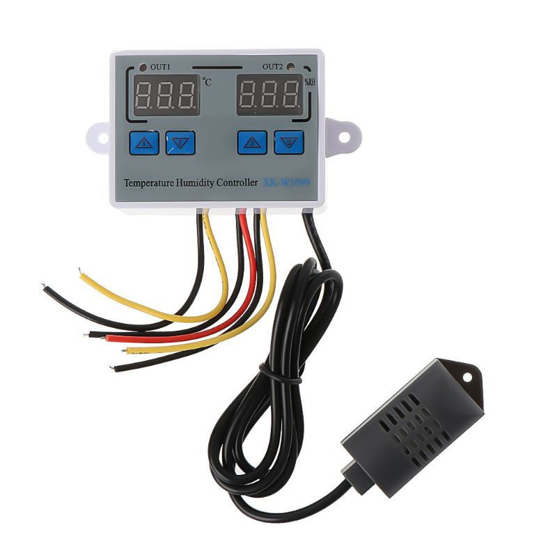 RUN  Digital Thermostat Humidity Controller Egg Incubator 10A Temperature Controller