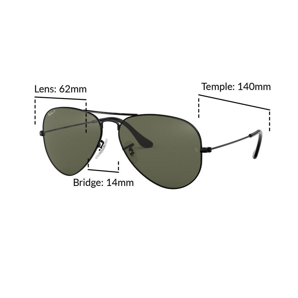 Mắt Kính Ray-Ban Aviator Large Metal - RB3025 - 002/58 - 62 mm - Kính mát