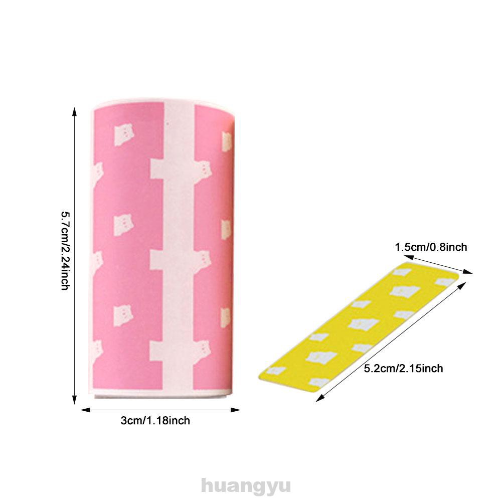 Bộ 3 Cuộn Nhãn Dán Trong Suốt Đa Năng Cho Trường Học A6 A8 | BigBuy360 - bigbuy360.vn