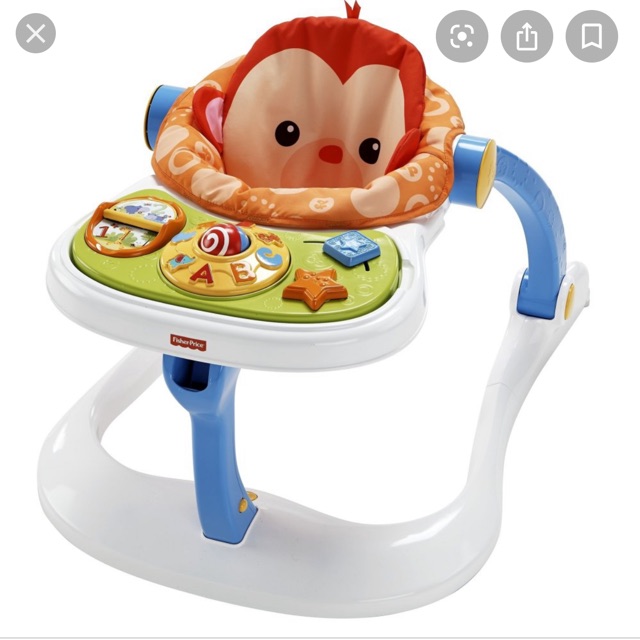Thanh lý tập đi fisher price monkey entertain chính hãng đã sử dụng
