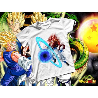 Áo thun Cotton Unisex - Anime - Dragon Ball - Gogeta SSJ 4