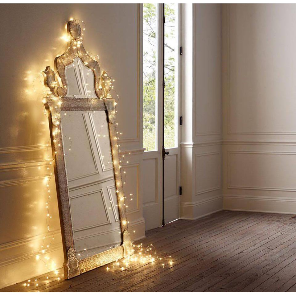 Dây đèn trang trí đom đóm 10m - đèn fairy light lung linh căn phòng bạn- cắm bằng usb