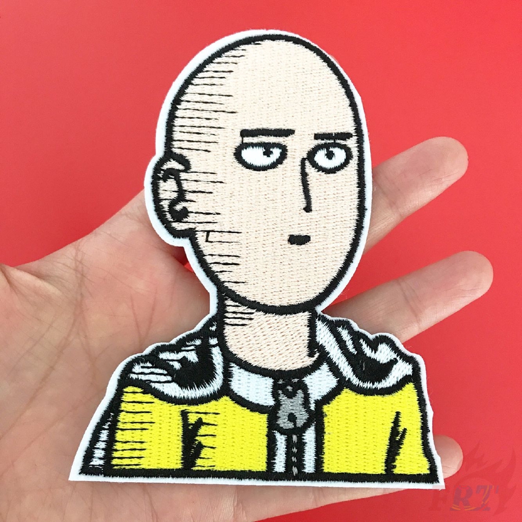 Miếng dán quần áo họa tiết anime One Punch Man xinh xắn