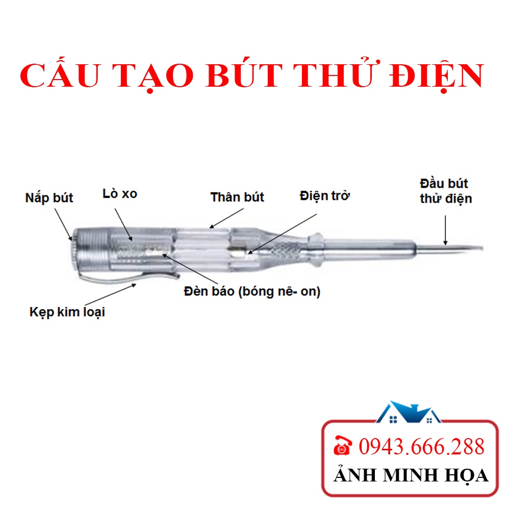 Hộp bút thử điện 12 cái