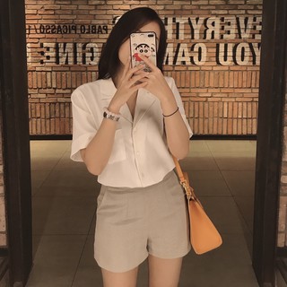 Quần short khaki