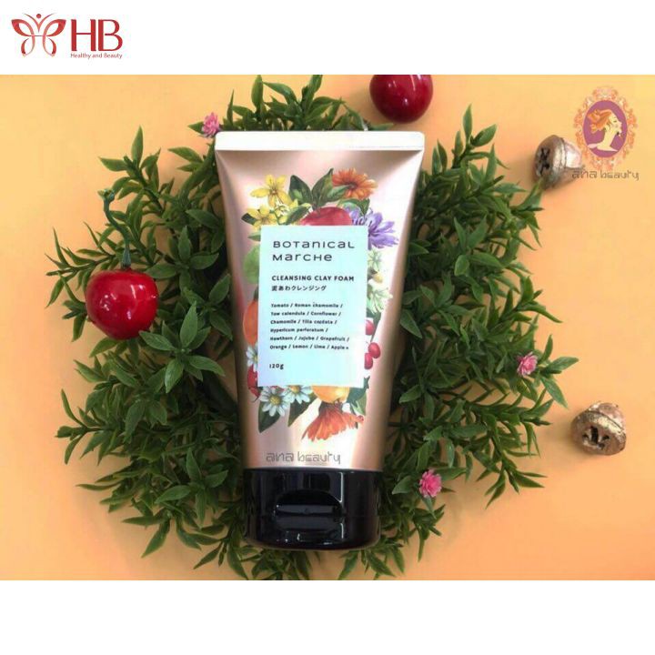 Sữa rửa mặt thảo mộc Botanical Nhật Bản 120g