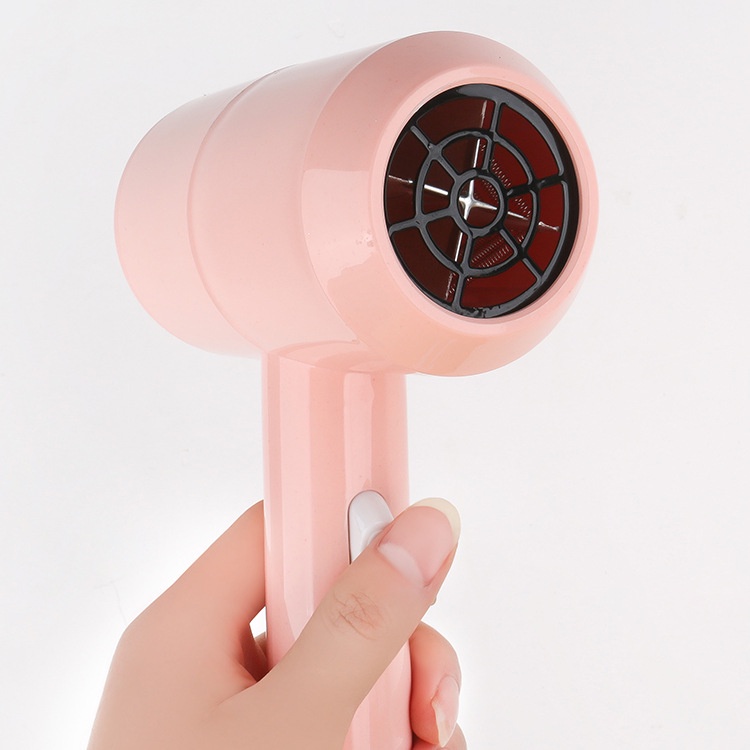 [Hàng mới về] Máy sấy tóc mini cầm tay làm khô nhanh không gây tiếng ồn tiện dụng