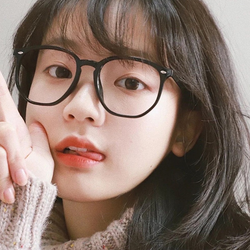 Gọng kính cận, kính giả cận nam nữ vuông bầu JL100 thời trang Jolie eyewear